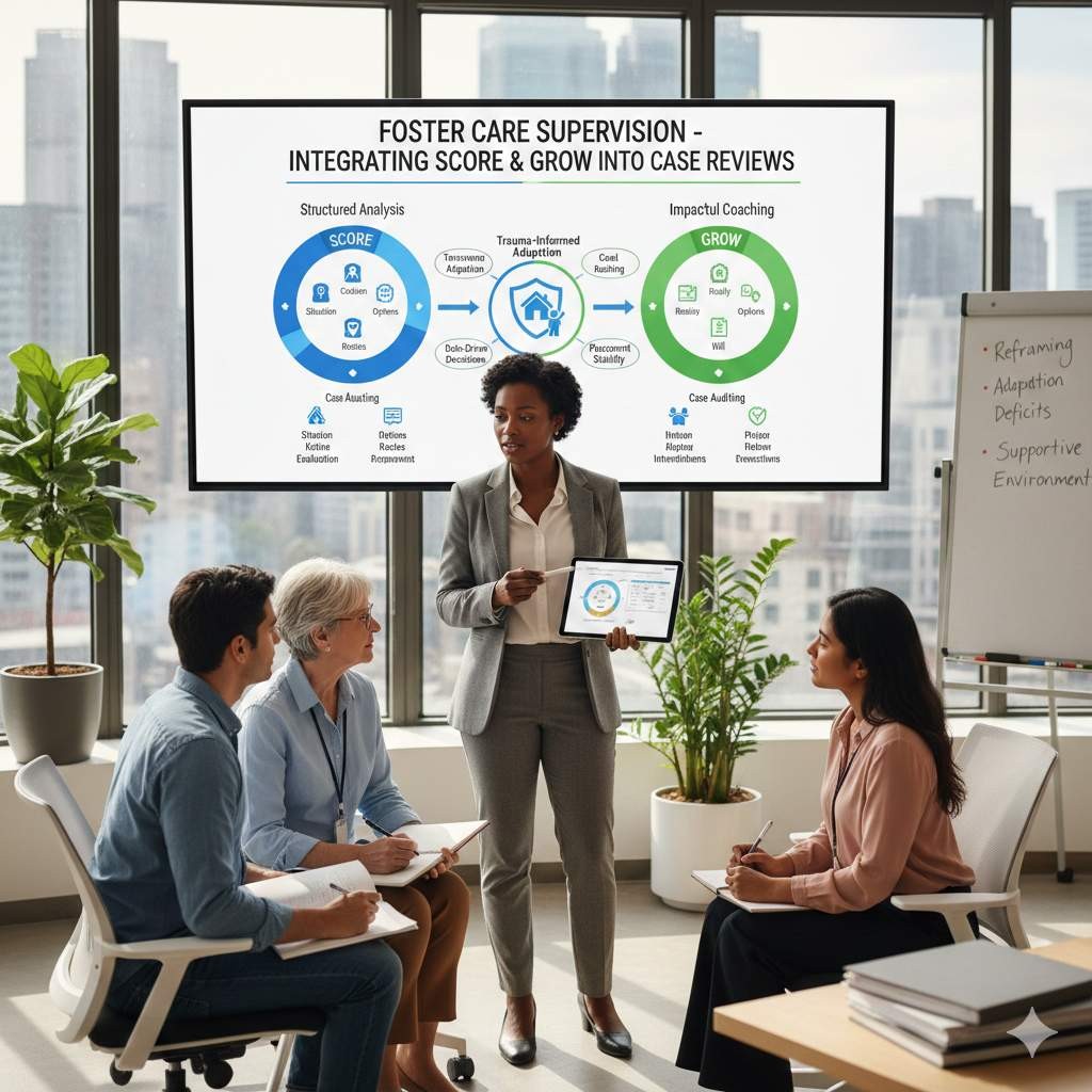 Foster Care Supervision - Integrating SCORE &amp; GROW into Case Reviews